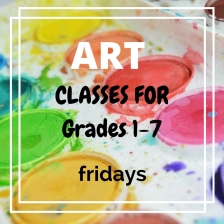 ART classes for grade 1-7