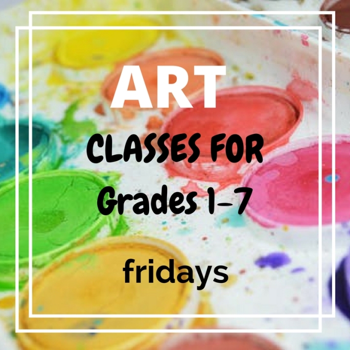 ART classes for grade 1-7